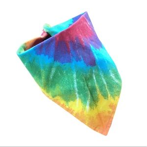 Just ADD Dogs Co. Reversable Tie Dye Love is Love Pride Bandana M